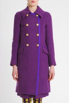 AW09/10 LONG HAUL COAT - PURPLE