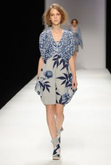 SS10 CHELSEA JERSEY DRESS - GREY - Other Image