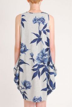 SS10 CHELSEA JERSEY DRESS - GREY - Other Image