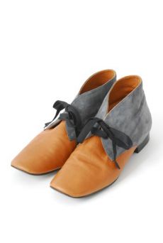 AW10/11 LEATHER SHORT BOOTS