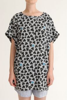 SS12 EYE EYE IVY SACK TUNIC - GREY