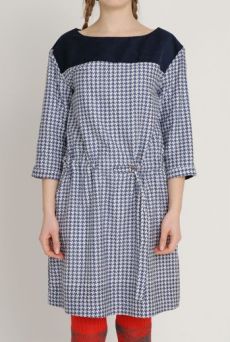 AW1213 HOUNDS CHASE TUNIC - NAVY