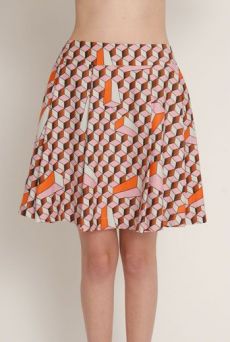 SS13 CUTEBOYS TUCK & TURN SKIRT