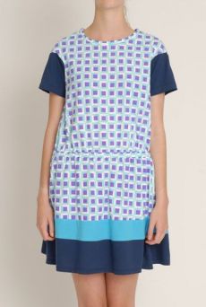 SS13 BLOCKED COLOURBLOCK DRESS