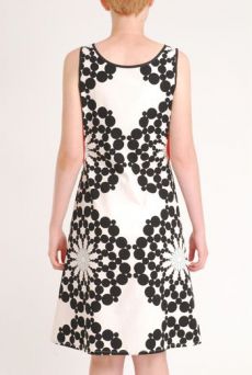 SS10 DOILY APRON DRESS - RED - Other Image